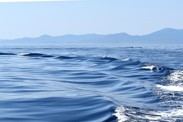 waves, sea, nature, ocean, mountain, landscape