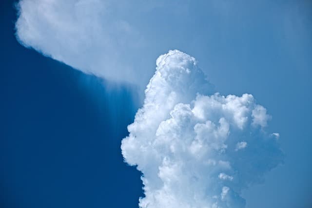 thunderstorm, nature, storm, clouds, threat, rain, cumulonimbus, drought