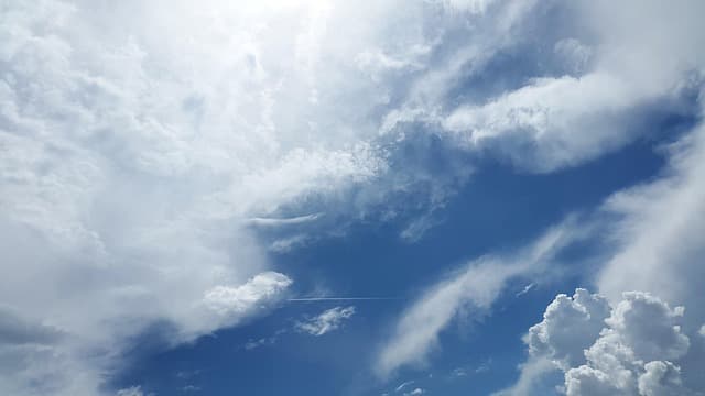 sky, clouds, atmosphere, cumulus clouds, cumulus, blue sky, white clouds, cloudscape, skyscape, meteorology, nature, weather, sky, sky, sky, sky, sky, clouds, clouds, blue sky